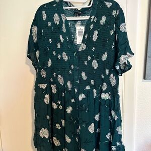 NEW TORRID FLORAL BLOUSE